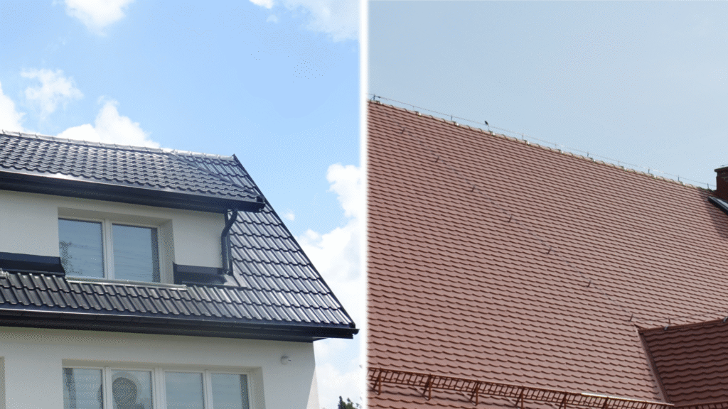 Blachodachówka mat czy połysk