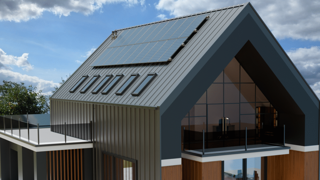 Dom w stylu nowoczesnej stodoły